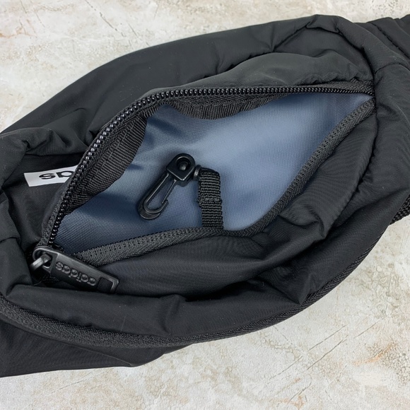 ADIDAS — Black & White Core Waist Travel Bag — NWT - Picture 7 of 8